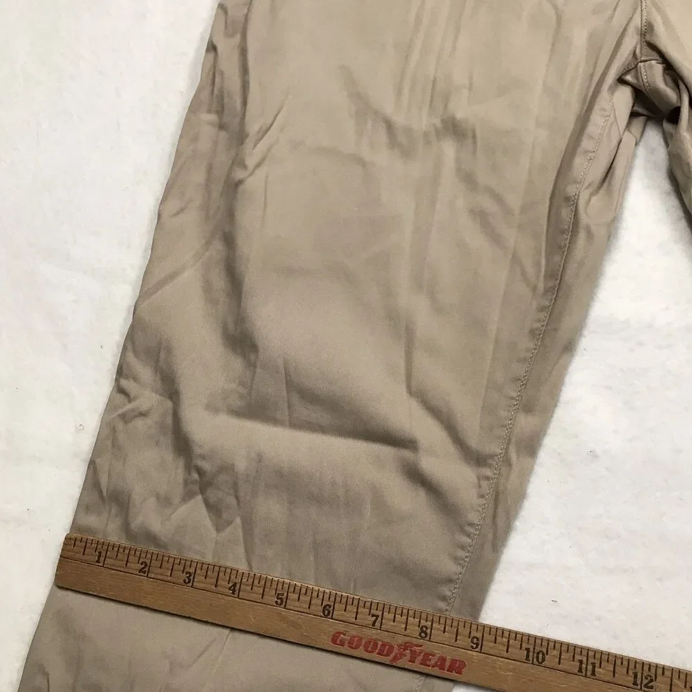 BIRDDOGS Pants Men 32x32 Stretch Tan Performance Golf Stretch Lined Chino